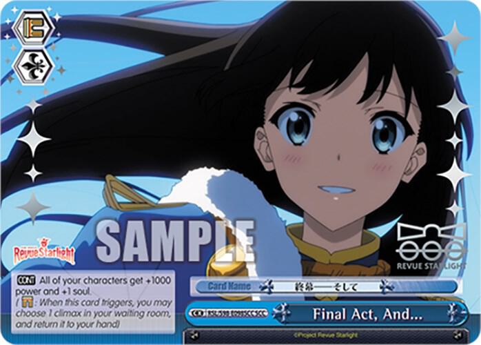 Final Act, And... (SCC) - [Revue Starlight The Movie] | Gear Gaming Fayetteville