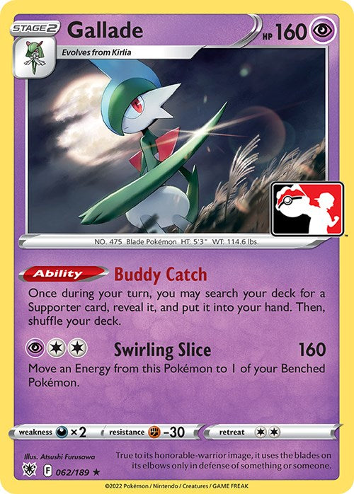 Gallade (062/189) [Prize Pack Series Three] | Gear Gaming Fayetteville