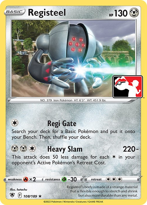 Registeel (108/189) [Prize Pack Series Three] | Gear Gaming Fayetteville