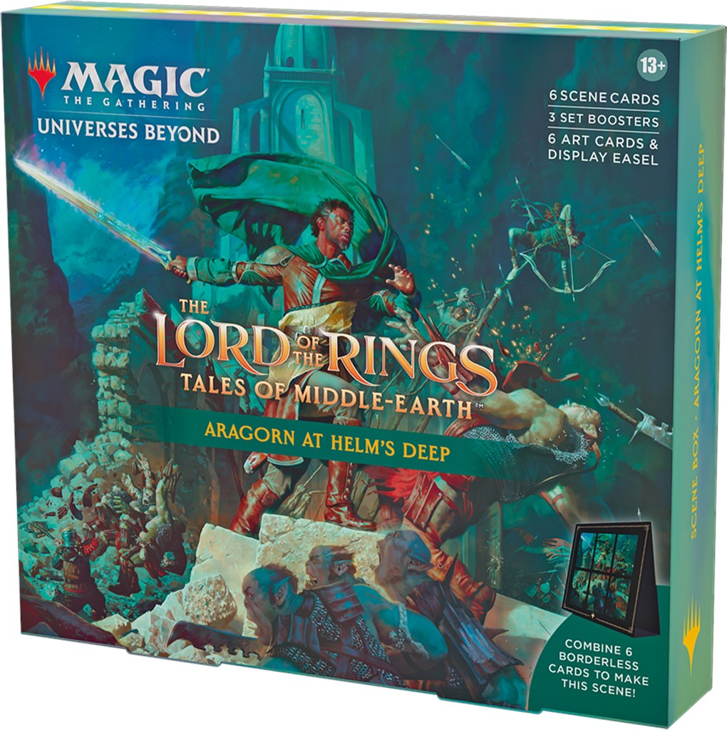 The Lord of the Rings: Tales of Middle-earth - Scene Box (Aragorn at Helm's Deep) | Gear Gaming Fayetteville