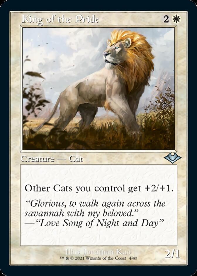 King of the Pride (Retro Foil Etched) [Modern Horizons] | Gear Gaming Fayetteville