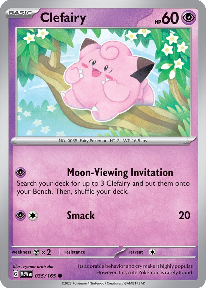 Clefairy (035/165) [Scarlet & Violet 151] | Gear Gaming Fayetteville