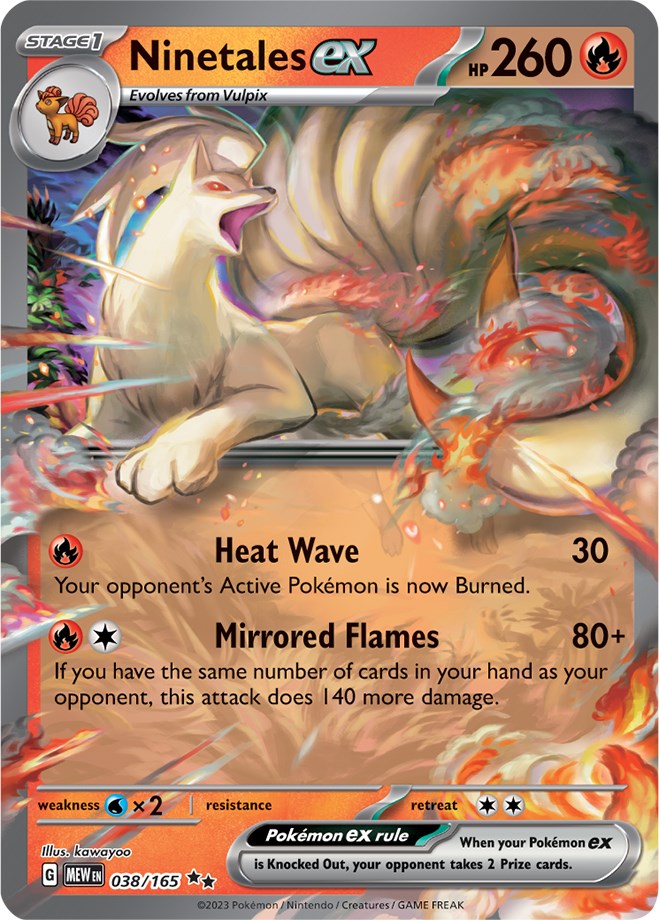 Ninetales ex (038/165) [Scarlet & Violet: 151] | Gear Gaming Fayetteville