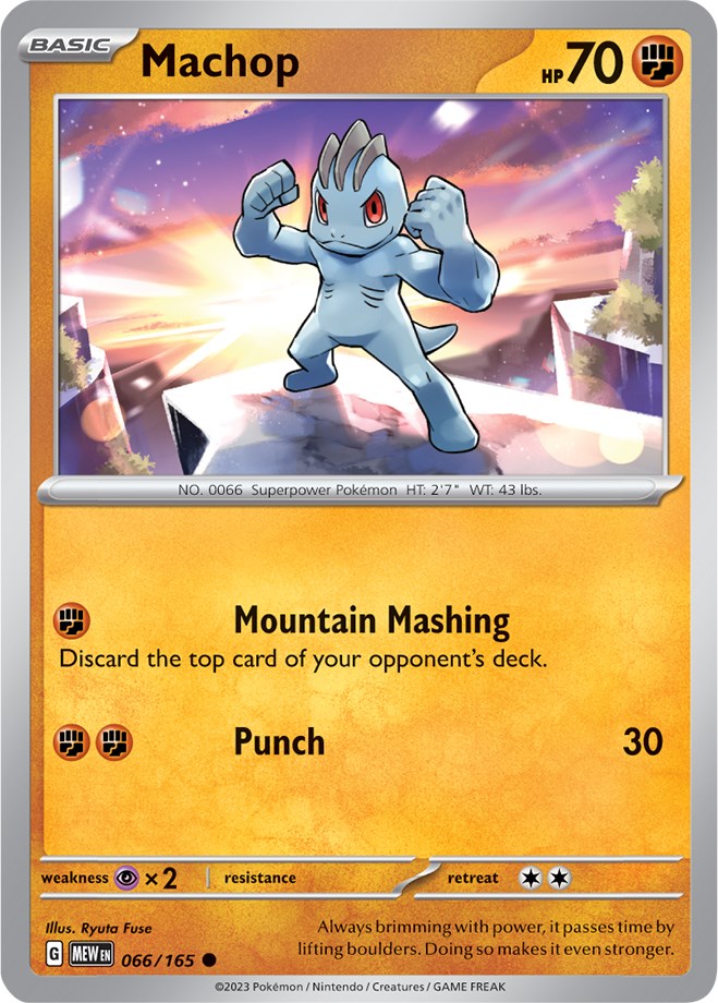 Machop (066/165) [Scarlet & Violet: 151] | Gear Gaming Fayetteville