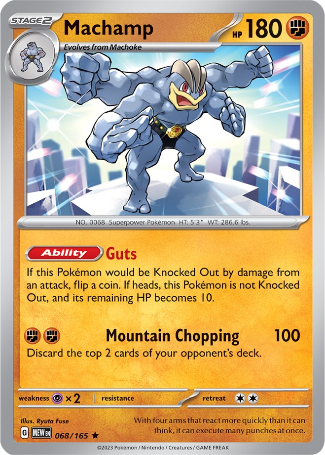 Machamp (068/165) [Scarlet & Violet: 151] | Gear Gaming Fayetteville