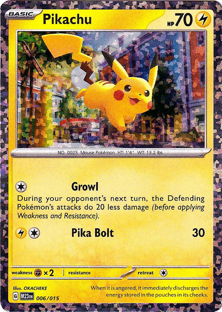 Pikachu (006/015) [McDonald's Promos: 2023 Collection] | Gear Gaming Fayetteville