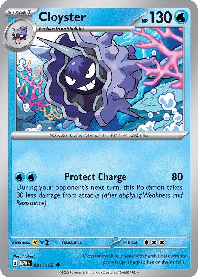 Cloyster (091/165) [Scarlet & Violet 151] | Gear Gaming Fayetteville