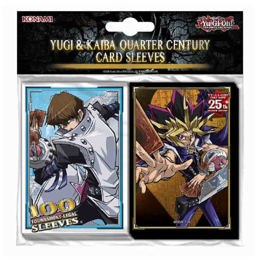 Yugi & Kaiba Quarter Century - Card Sleeves (100-pack) | Gear Gaming Fayetteville