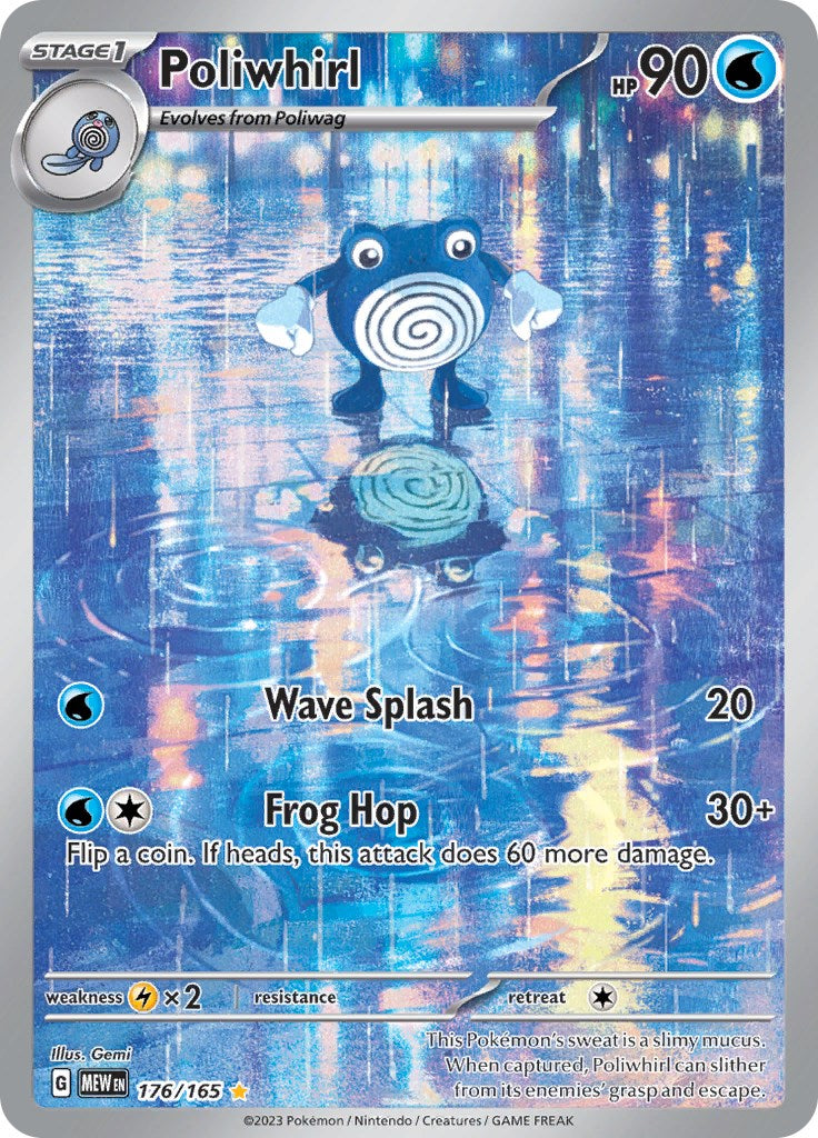 Poliwhirl (176/165) [Scarlet & Violet: 151] | Gear Gaming Fayetteville