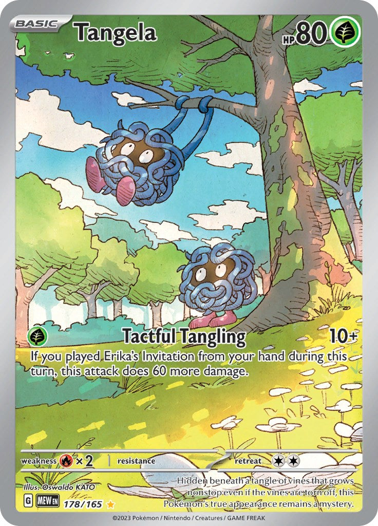 Tangela (178/165) [Scarlet & Violet 151] | Gear Gaming Fayetteville