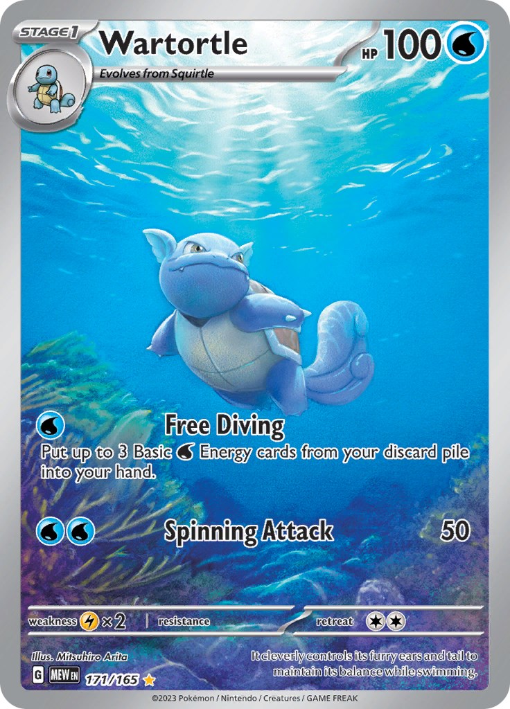 Wartortle (171/165) [Scarlet & Violet: 151] | Gear Gaming Fayetteville