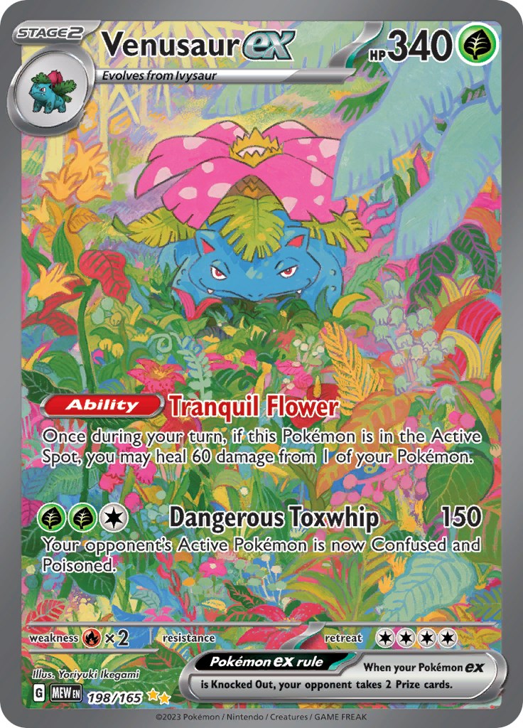 Venusaur ex (198/165) [Scarlet & Violet: 151] | Gear Gaming Fayetteville