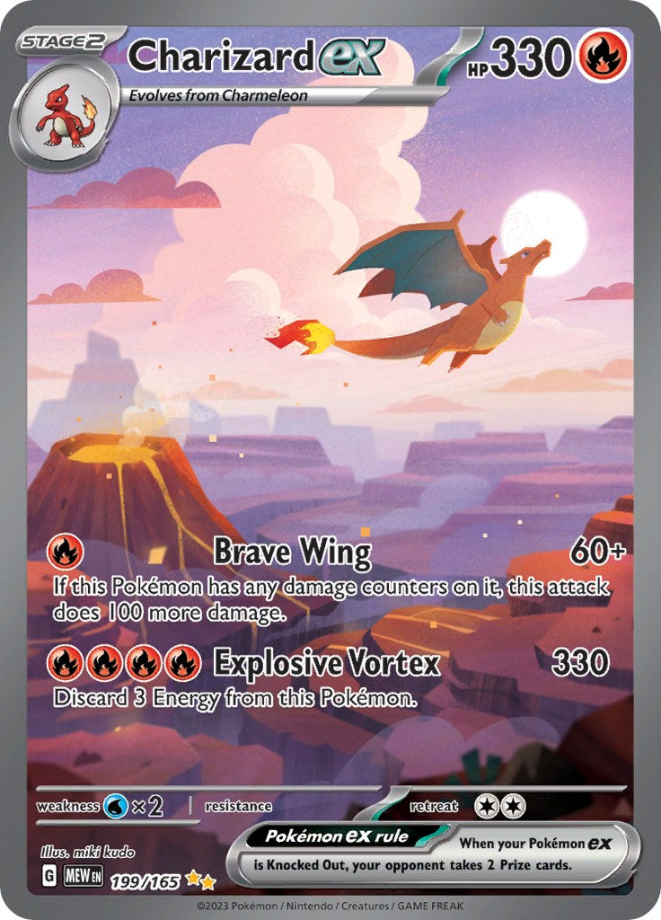 Charizard ex (199/165) [Scarlet & Violet: 151] | Gear Gaming Fayetteville