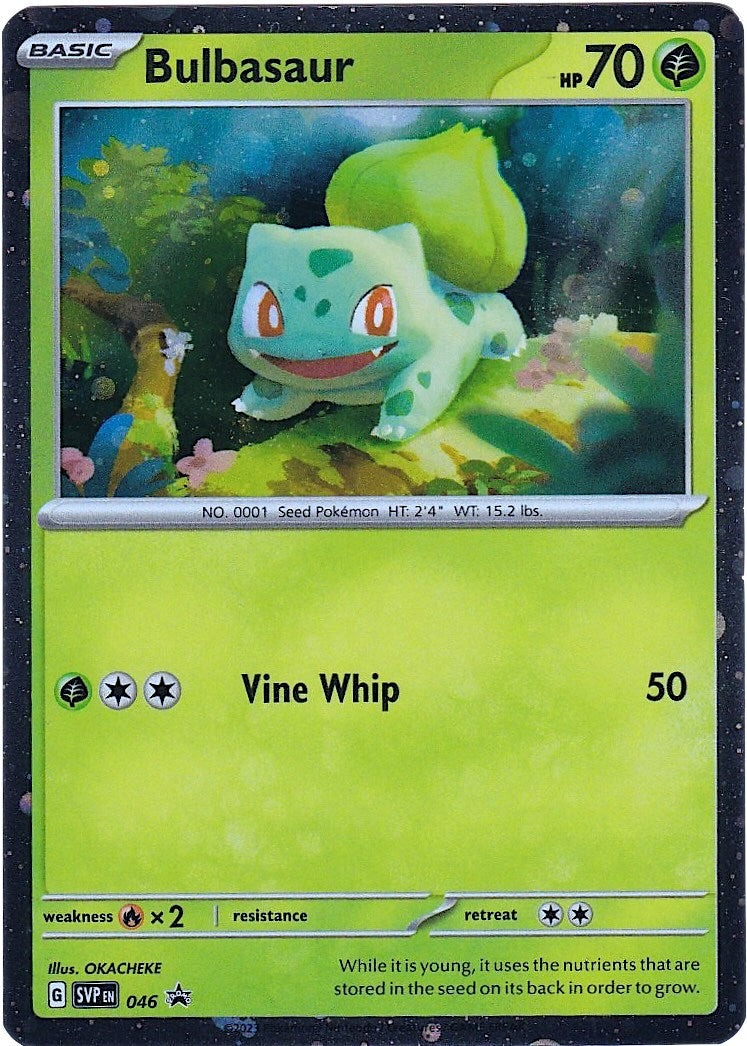 Bulbasaur (046) (Cosmos Holo) [Scarlet & Violet: Black Star Promos] | Gear Gaming Fayetteville