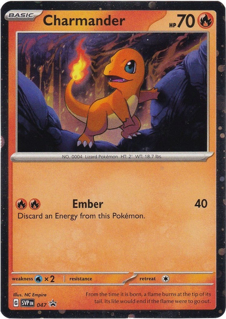 Charmander (047) (Cosmos Holo) [Scarlet & Violet: Black Star Promos] | Gear Gaming Fayetteville