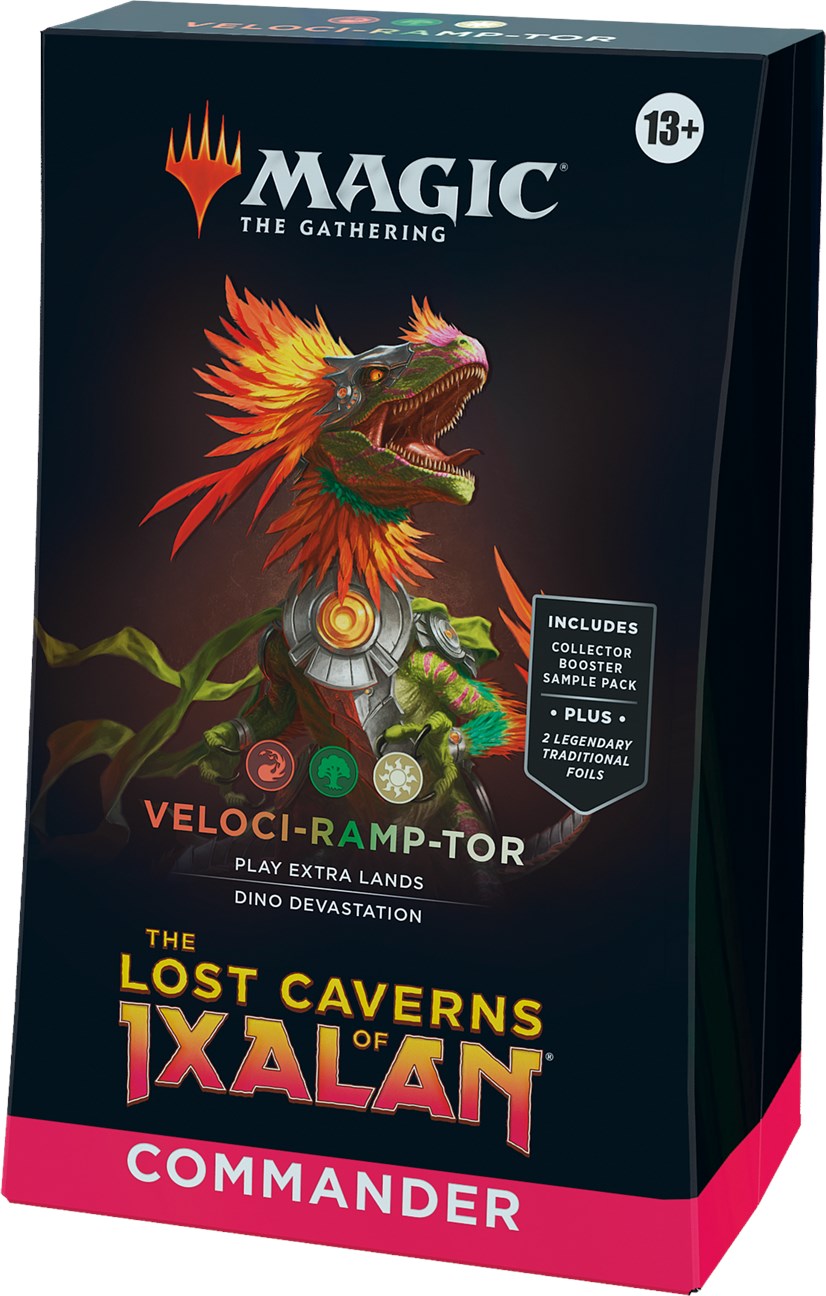 The Lost Caverns of Ixalan - Commander Deck (Veloci-Ramp-Tor) | Gear Gaming Fayetteville