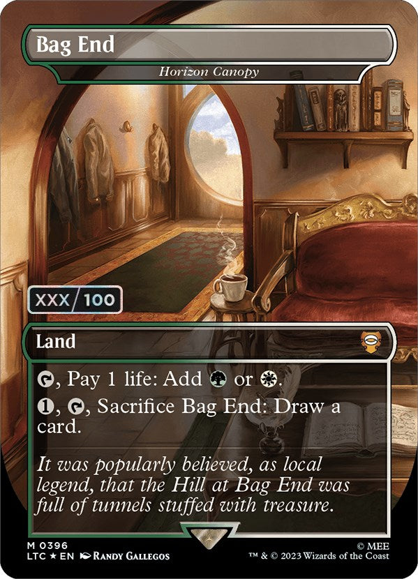 Bag End - Horizon Canopy (Serialized) [The Lord of the Rings: Tales of Middle-Earth Commander] | Gear Gaming Fayetteville