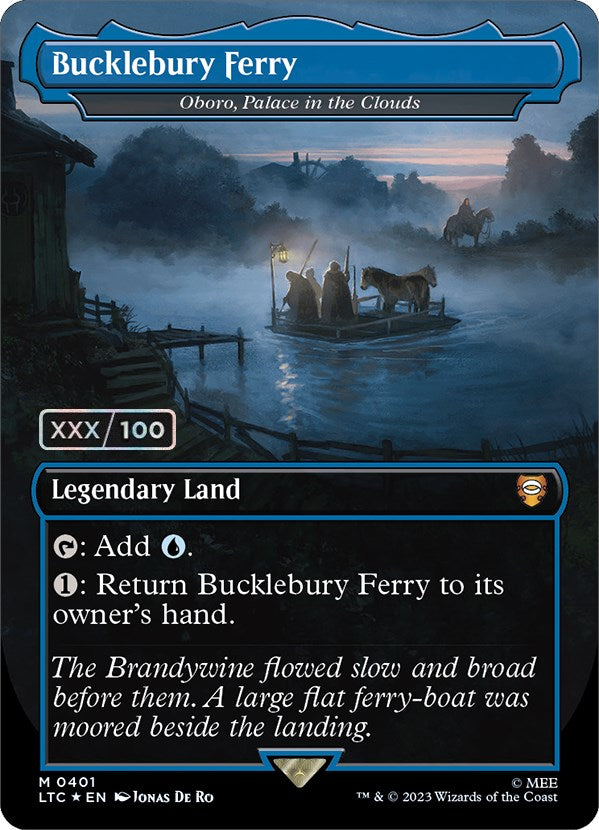 Bucklebury Ferry - Oboro, Palace in the Clouds (Serialized) [The Lord of the Rings: Tales of Middle-Earth Commander] | Gear Gaming Fayetteville