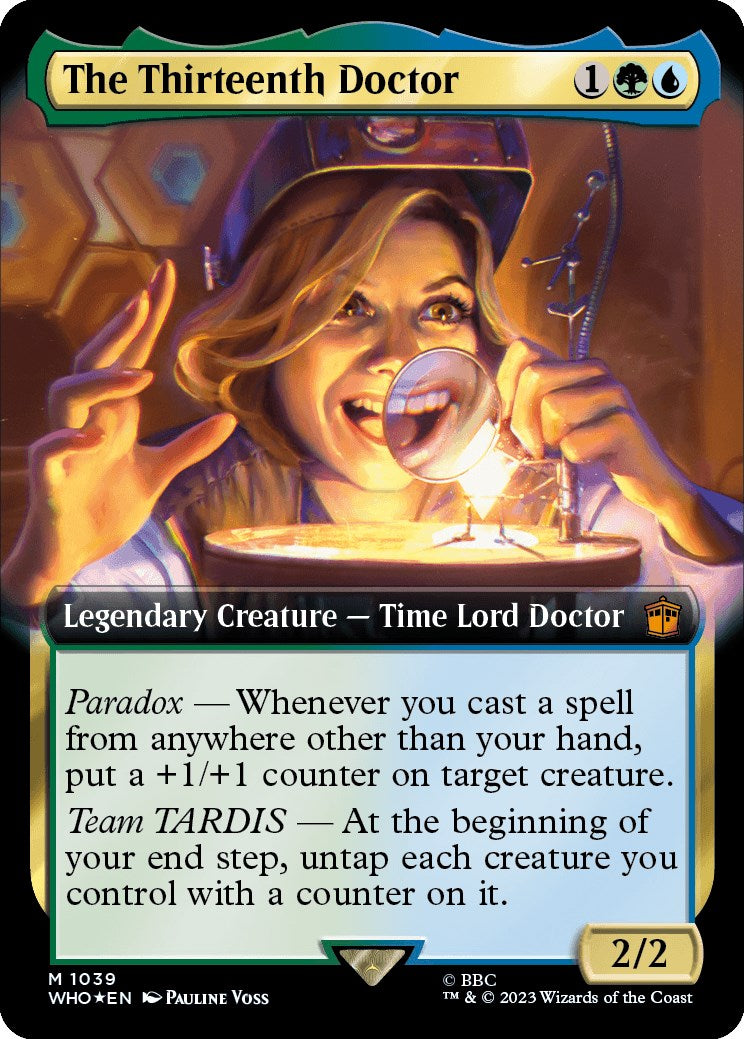 The Thirteenth Doctor (Extended Art) (Surge Foil) [Doctor Who] | Gear Gaming Fayetteville