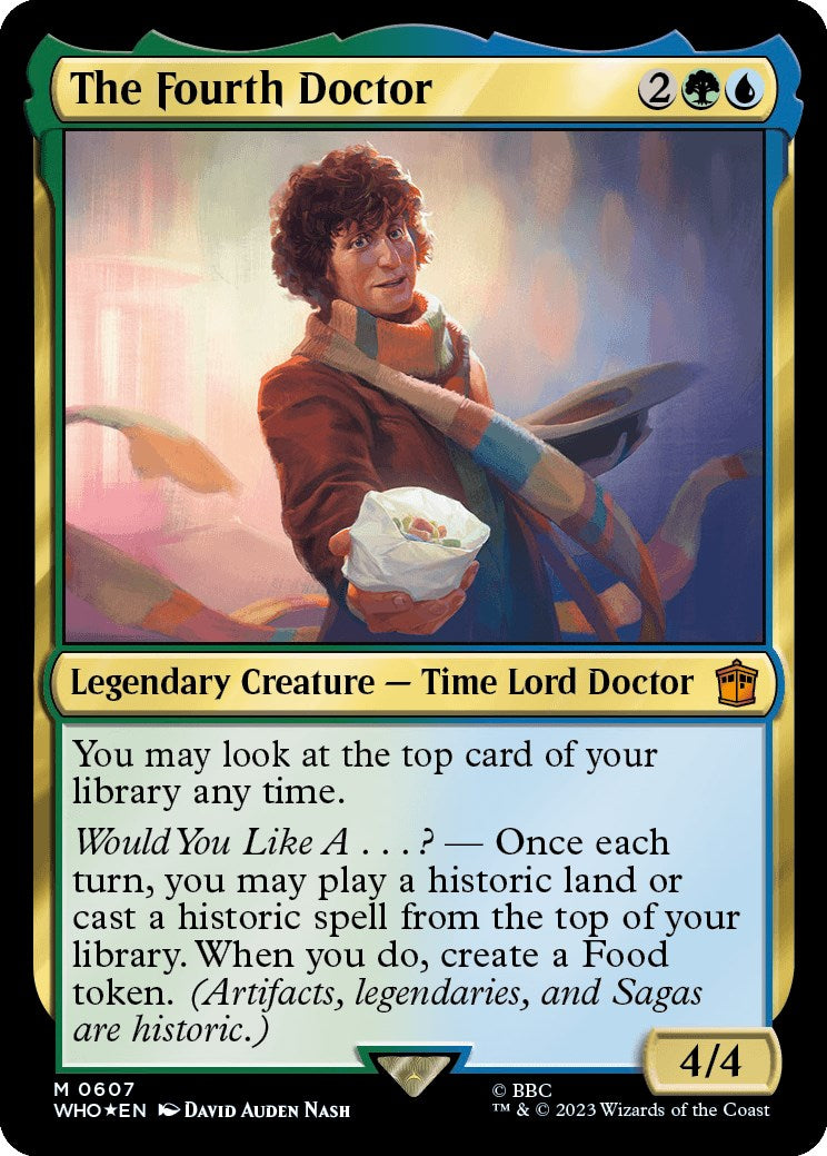 The Fourth Doctor (Surge Foil) [Doctor Who] | Gear Gaming Fayetteville