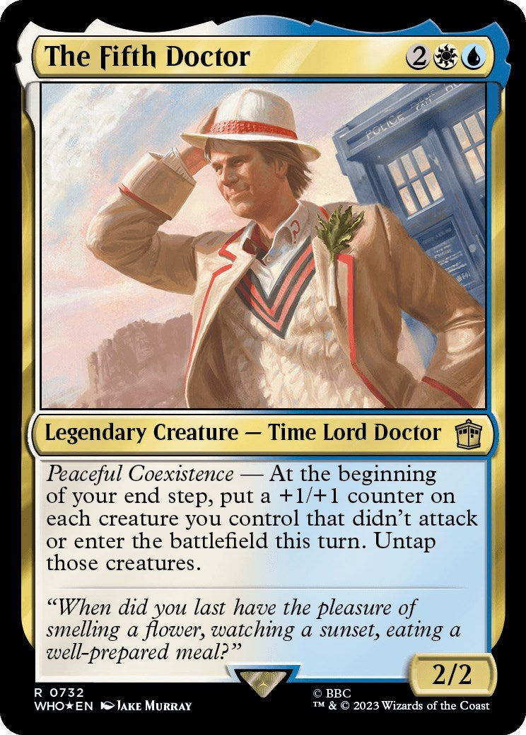 The Fifth Doctor (Surge Foil) [Doctor Who] | Gear Gaming Fayetteville