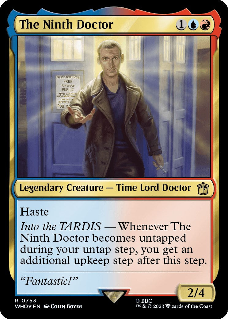 The Ninth Doctor (Surge Foil) [Doctor Who] | Gear Gaming Fayetteville