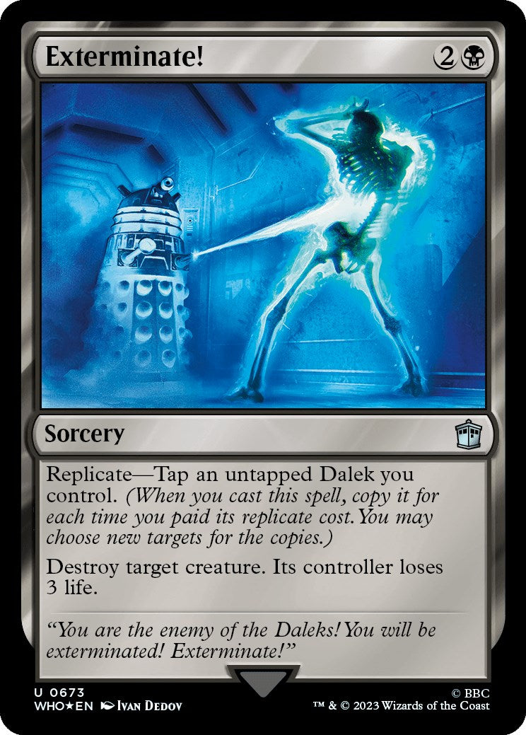 Exterminate! (Surge Foil) [Doctor Who] | Gear Gaming Fayetteville