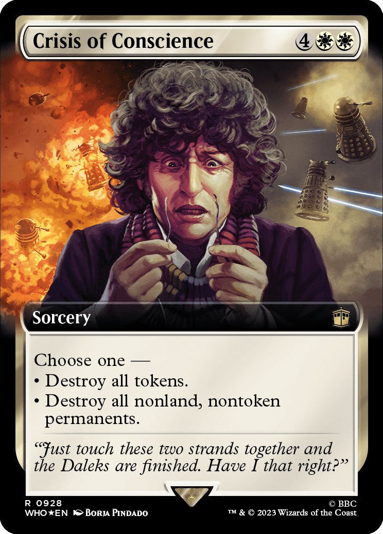 Crisis of Conscience (Extended Art) (Surge Foil) [Doctor Who] | Gear Gaming Fayetteville