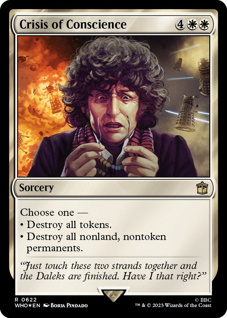 Crisis of Conscience (Surge Foil) [Doctor Who] | Gear Gaming Fayetteville