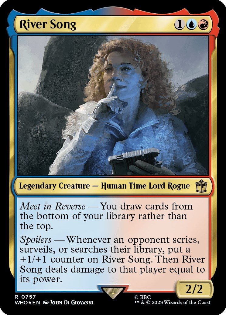 River Song (Surge Foil) [Doctor Who] | Gear Gaming Fayetteville