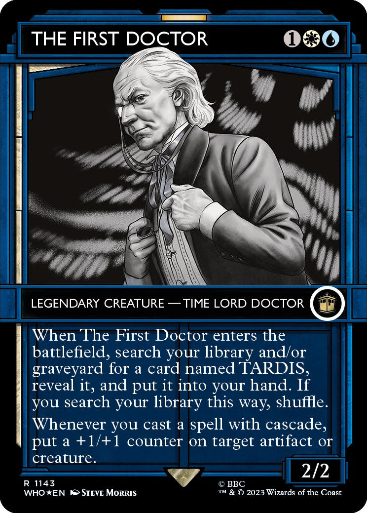 The First Doctor (Showcase) (Surge Foil) [Doctor Who] | Gear Gaming Fayetteville