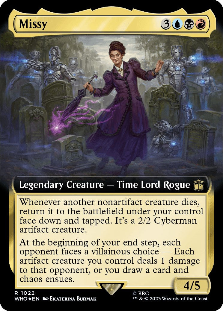 Missy (Extended Art) (Surge Foil) [Doctor Who] | Gear Gaming Fayetteville