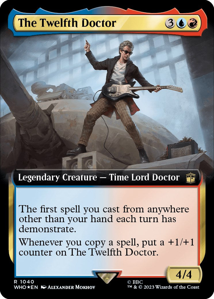 The Twelfth Doctor (Extended Art) (Surge Foil) [Doctor Who] | Gear Gaming Fayetteville