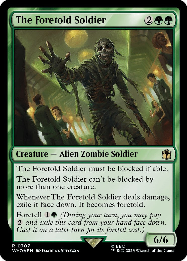 The Foretold Soldier (Surge Foil) [Doctor Who] | Gear Gaming Fayetteville