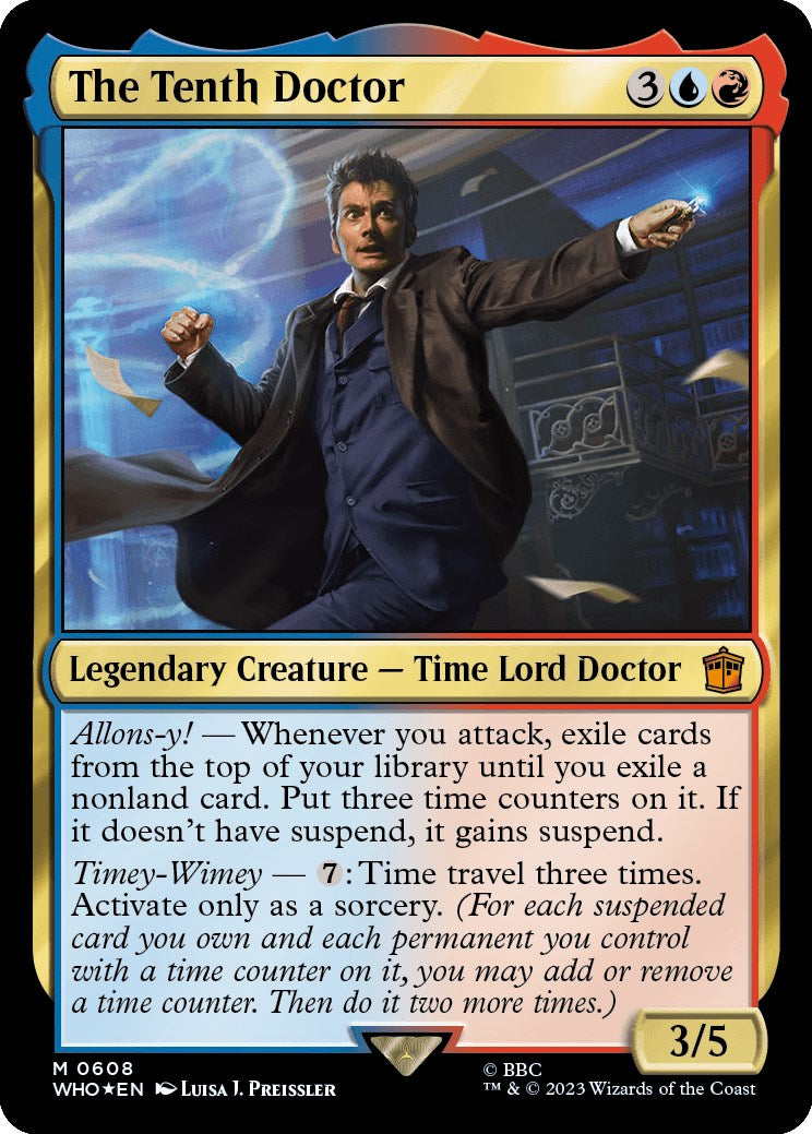 The Tenth Doctor (Surge Foil) [Doctor Who] | Gear Gaming Fayetteville