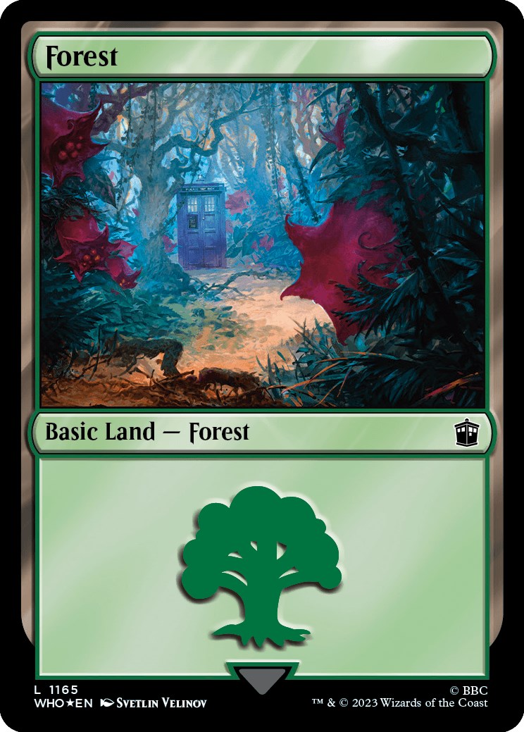 Forest (1165) (Surge Foil) [Doctor Who] | Gear Gaming Fayetteville