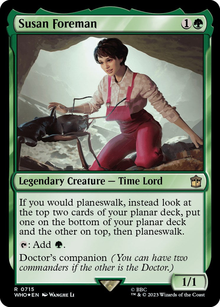 Susan Foreman (Surge Foil) [Doctor Who] | Gear Gaming Fayetteville