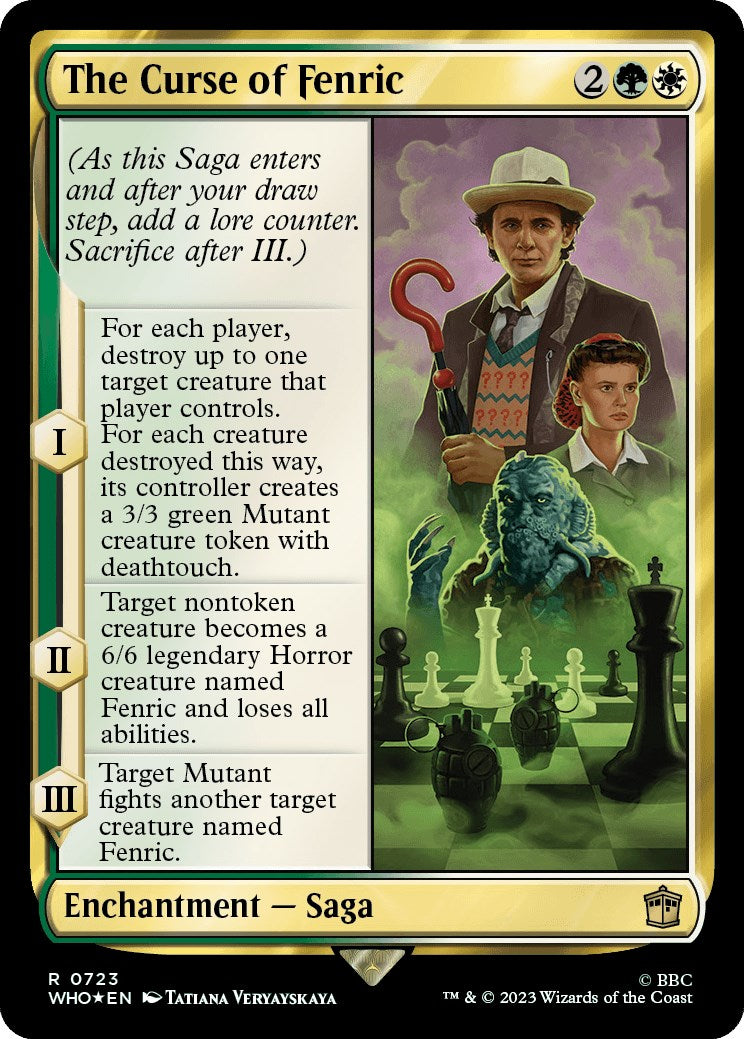 The Curse of Fenric (Surge Foil) [Doctor Who] | Gear Gaming Fayetteville