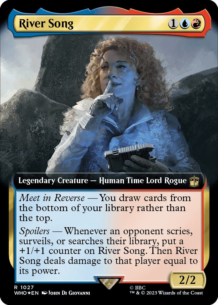 River Song (Extended Art) (Surge Foil) [Doctor Who] | Gear Gaming Fayetteville