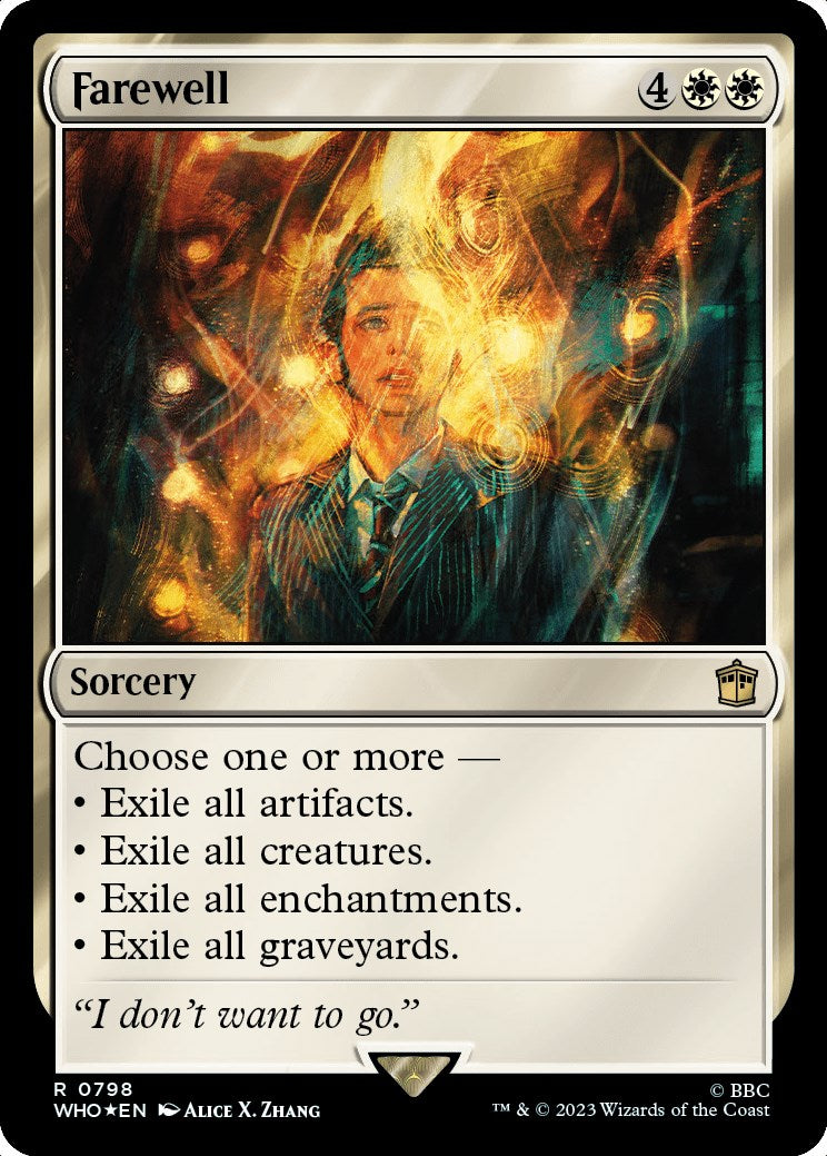 Farewell (Surge Foil) [Doctor Who] | Gear Gaming Fayetteville