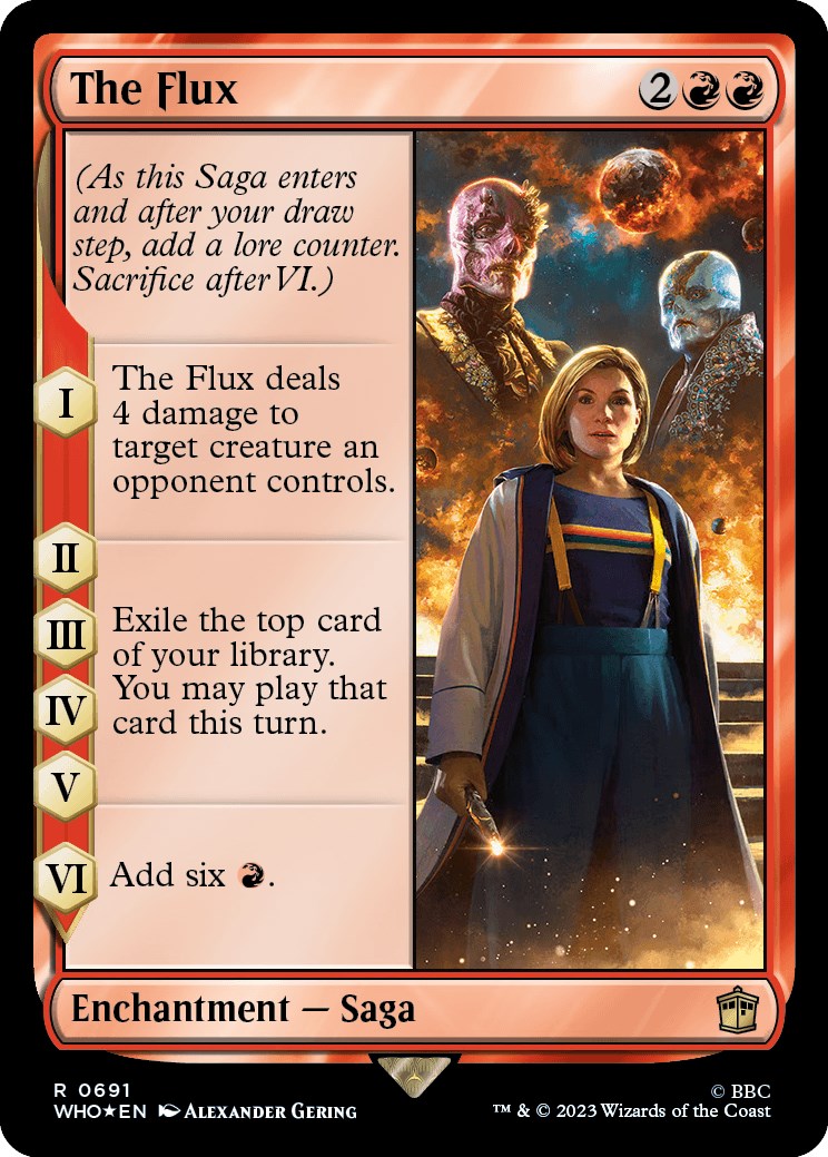 The Flux (Surge Foil) [Doctor Who] | Gear Gaming Fayetteville