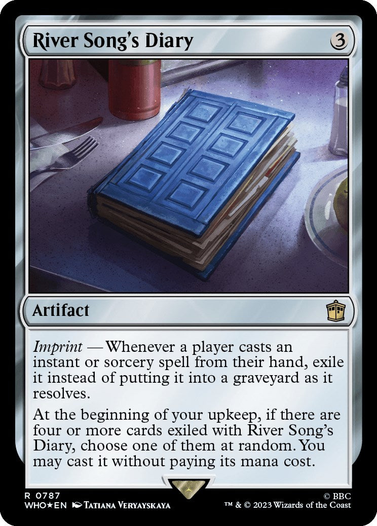 River Song's Diary (Surge Foil) [Doctor Who] | Gear Gaming Fayetteville