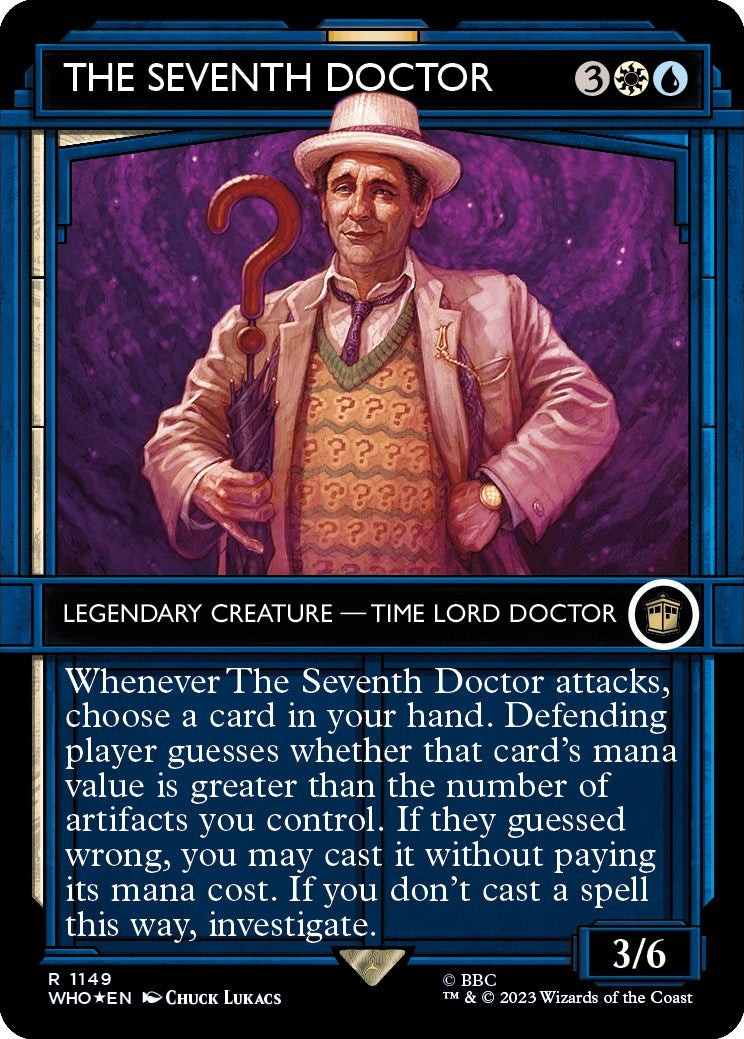 The Seventh Doctor (Showcase) (Surge Foil) [Doctor Who] | Gear Gaming Fayetteville