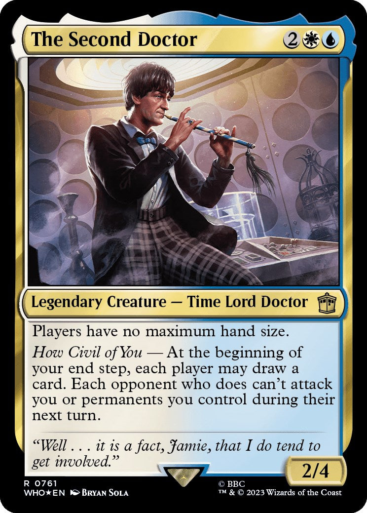 The Second Doctor (Surge Foil) [Doctor Who] | Gear Gaming Fayetteville