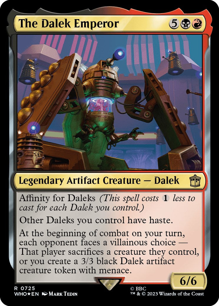 The Dalek Emperor (Surge Foil) [Doctor Who] | Gear Gaming Fayetteville