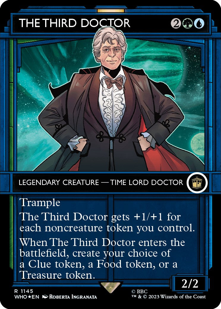 The Third Doctor (Showcase) (Surge Foil) [Doctor Who] | Gear Gaming Fayetteville