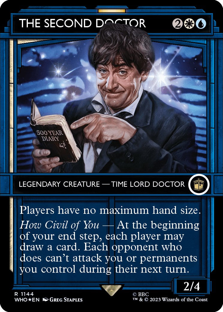 The Second Doctor (Showcase) (Surge Foil) [Doctor Who] | Gear Gaming Fayetteville