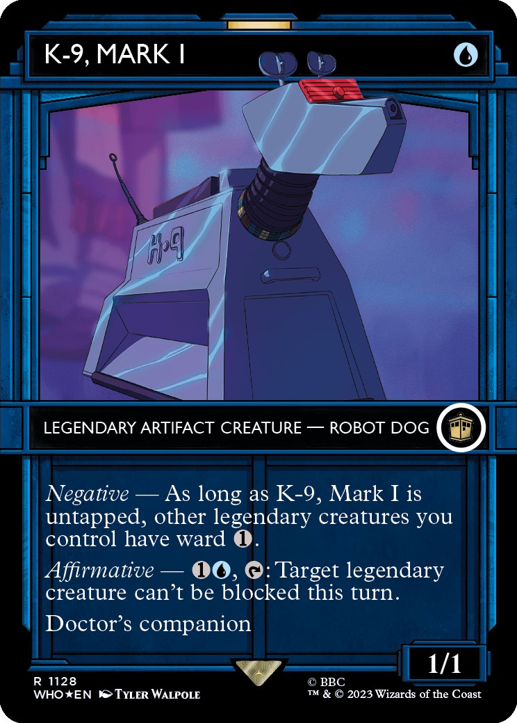 K-9, Mark I (Showcase) (Surge Foil) [Doctor Who] | Gear Gaming Fayetteville