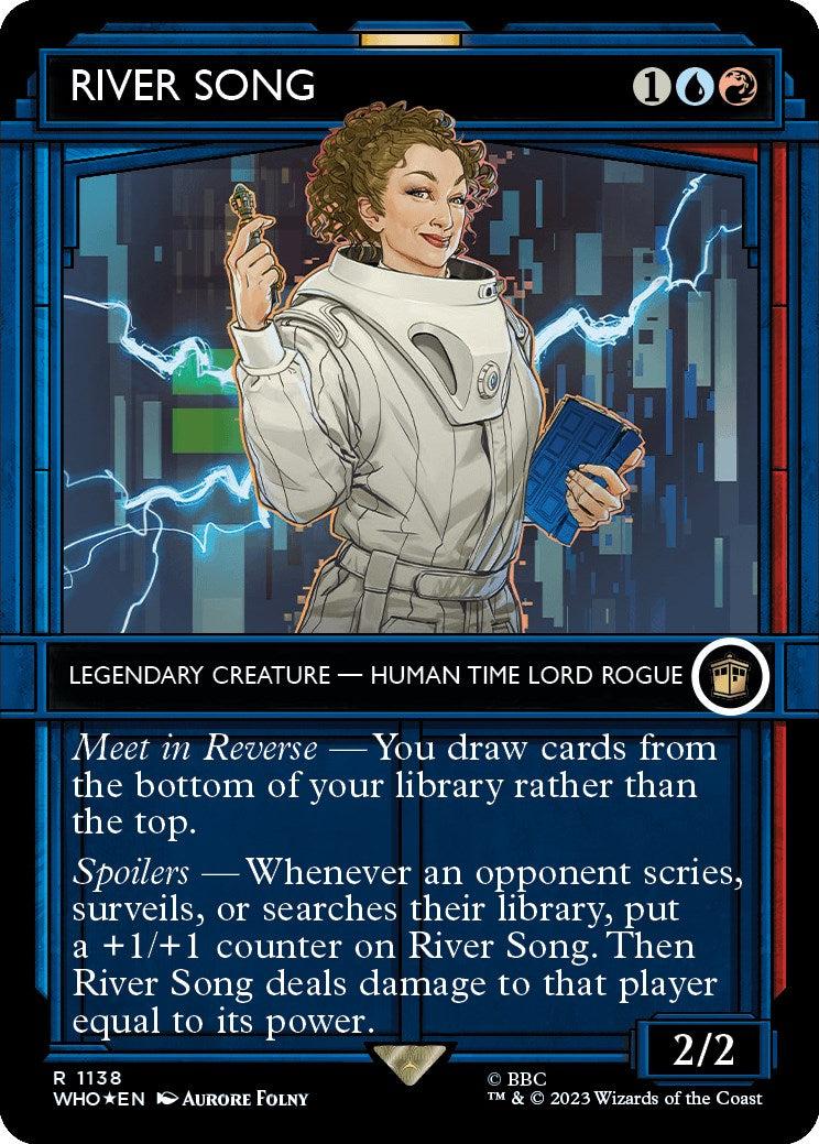 RIVER SONG (Showcase) (Surge Foil) [Doctor Who] | Gear Gaming Fayetteville