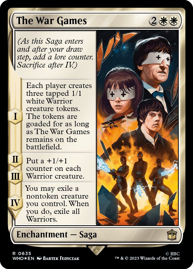 The War Games (Surge Foil) [Doctor Who] | Gear Gaming Fayetteville